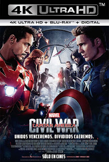 Capitán América Civil War (2016) 4K UHD HDR Latino 