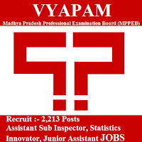 VYAPAM Answer Key 2017 | 2213 Posts | ASI, Innovator Jobs | Sarkari Naukri Madhya Pradesh Professional Examination Board, MPPEB, VYAPAM, freejobalert, Sarkari Naukri, VYAPAM Answer Key, Answer Key, vyapam logo