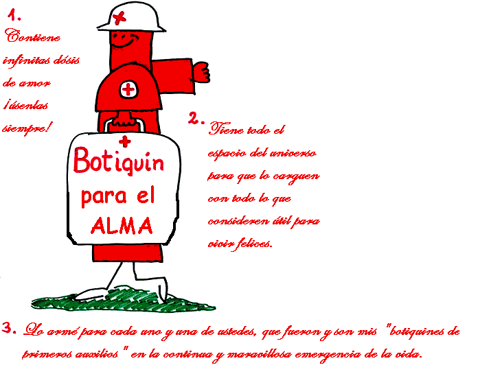 El Rincon de Vicente Rubio: UN BUEN BOTIQUÍN PARA EL ALMA