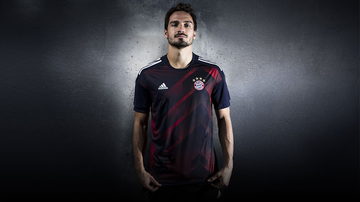 bayern pre match jersey