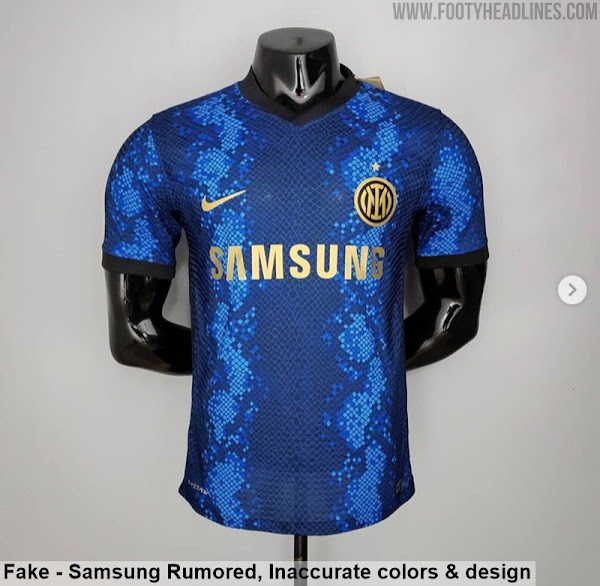Nike Inter Mailand 21-22 Trikot geleakt - Nur Fussball