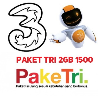 Paket Tri 2gb 1500 Internet Harian Termurah Paket Internet