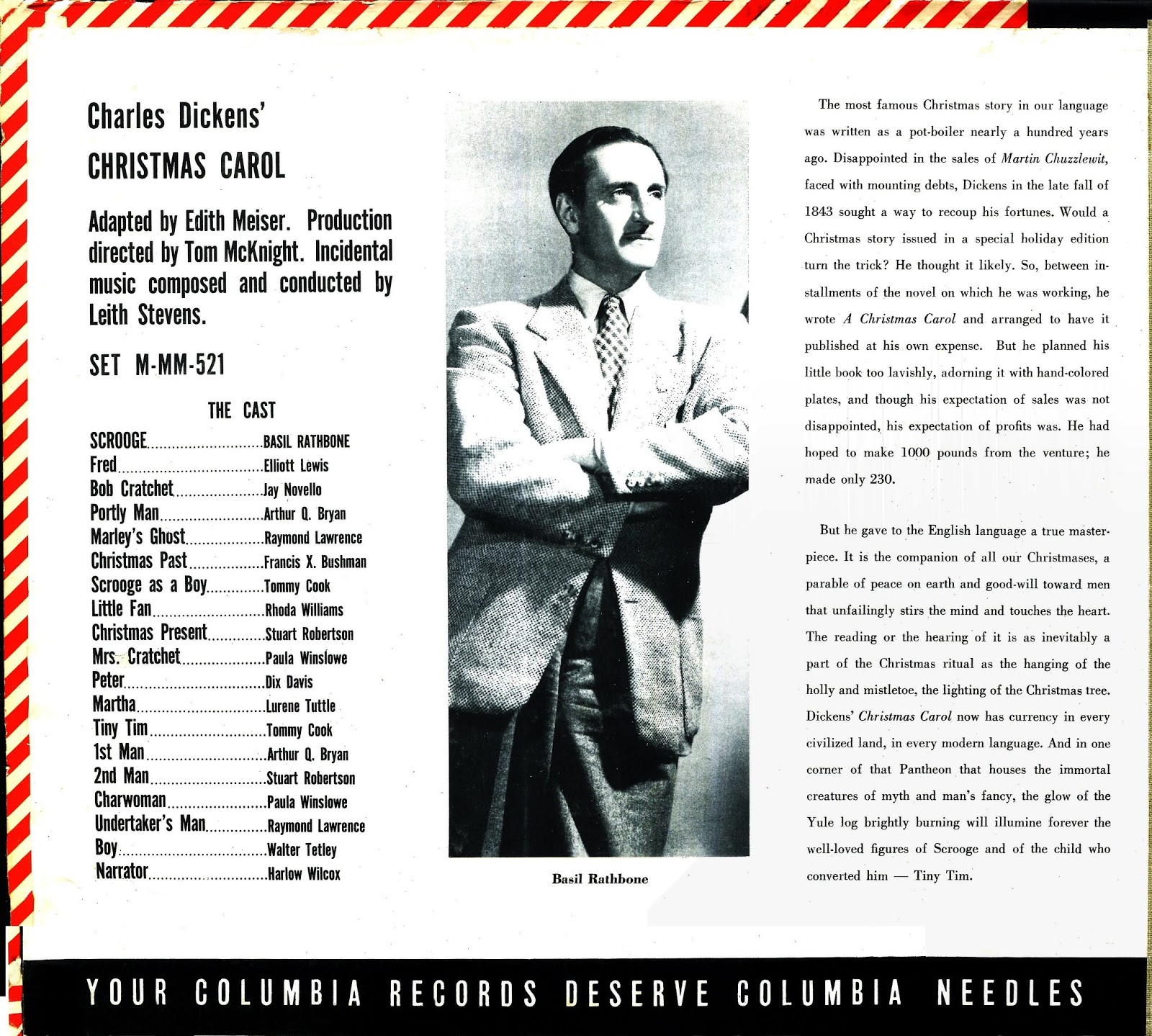 Music You (Possibly) Won't Hear Anyplace Else: A Christmas Carol--Basil