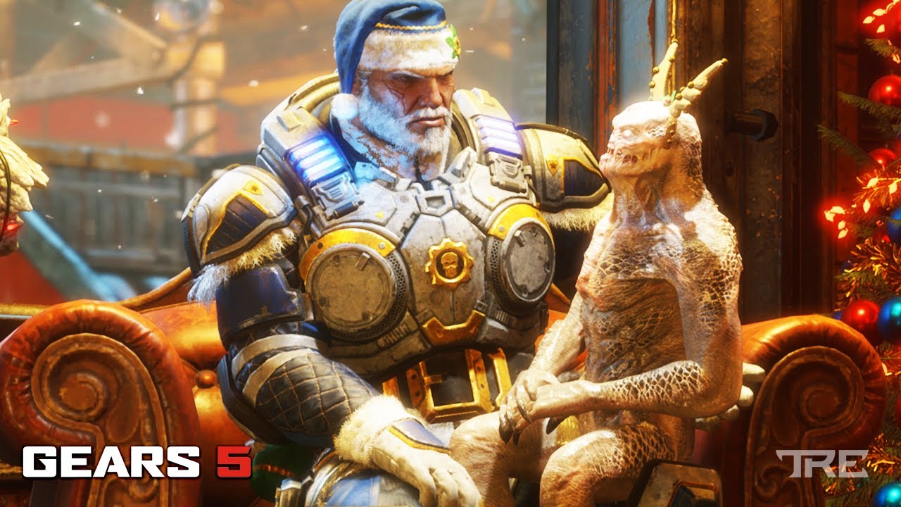 Gears of War 5 Guide How to Unlock Marcus Gearsmas