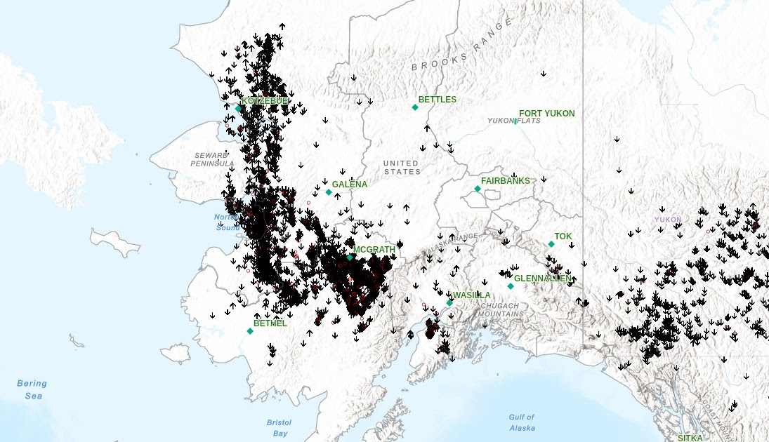 Deep Cold Alaska Weather & Climate North Slope Thunderstorms