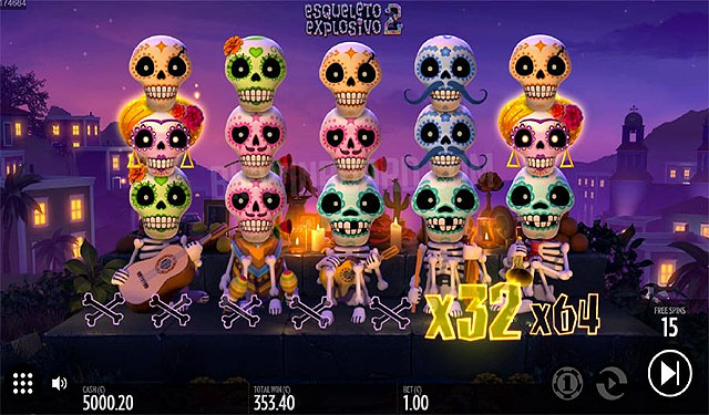 Ulasan Slot Thunderkick Indonesia - Esqueleto Explosivo 2 Slot Online