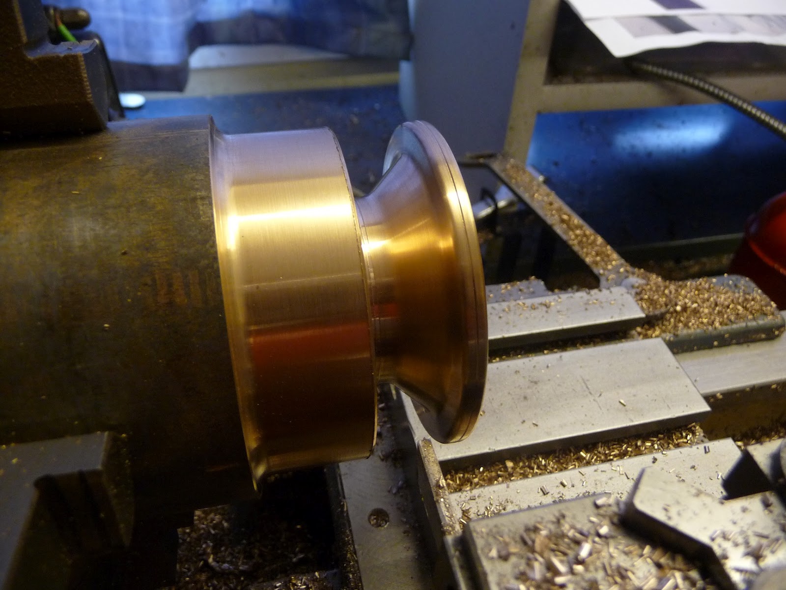 Geared Facile Front Wheel Spoke Flanges part 1