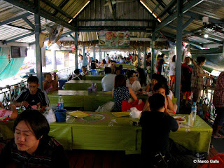 MERCADO FLOTANTE TALING CHAN, BANGKOK. TAILANDIA