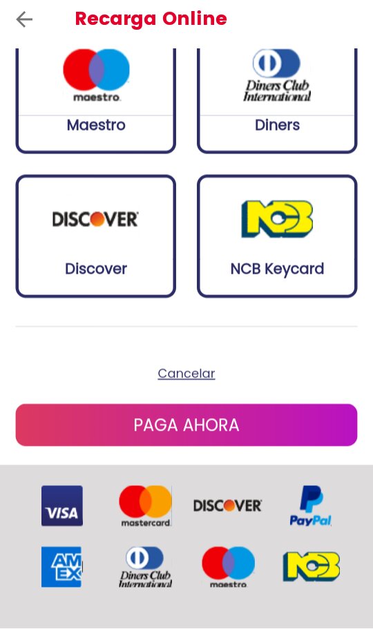 Cómo comprar recargas o paquetes Digicel con PayPal o Bitcoins