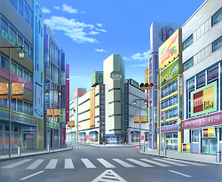 anime landscape background wallpapers reference
