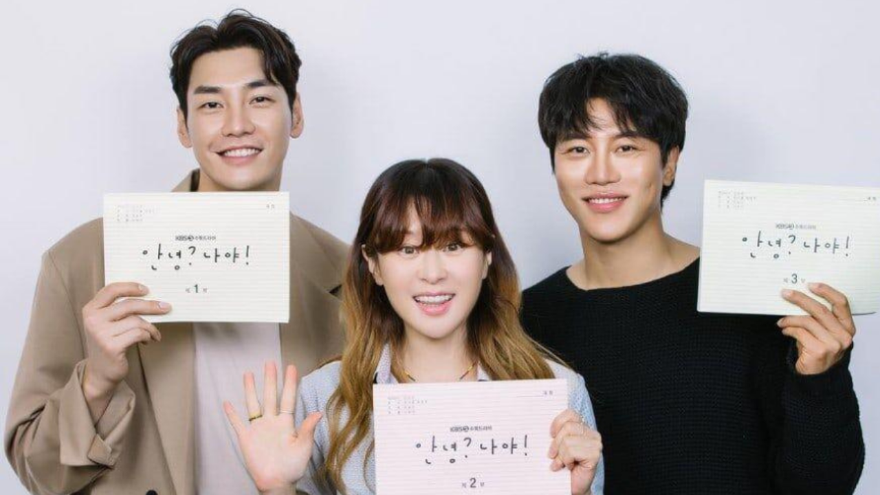 Hello? It’s Me! (2021) Subtitle Indonesia Episode 4 2 Choi Kang hee Kim Young kwang more attend first script reading for new KBS2 drama Hello Its Me