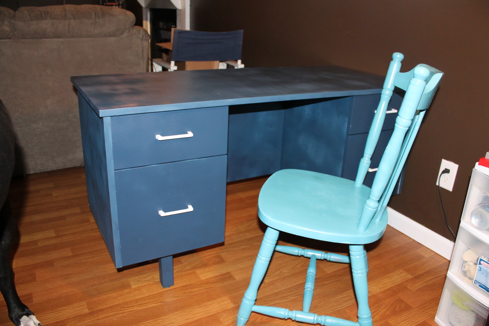 My Crafty Soul Desk Repurpose