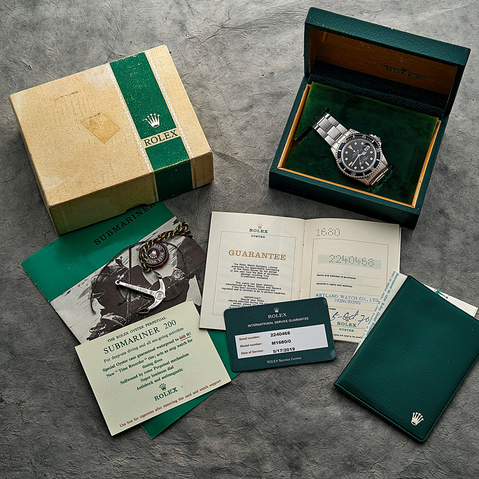 Rolex Submariner ref. 16610 LV Box & Papers - Vintage Watches - Stefano  Mazzariol