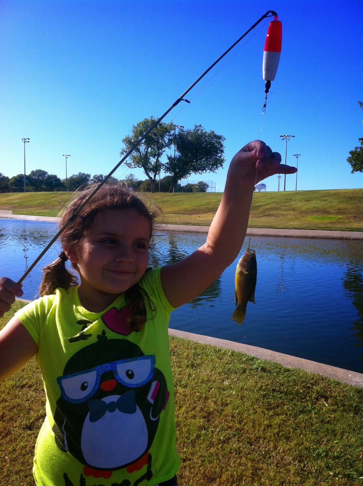 The Worthless Fisherman Hot Dog Fishing Huffhines Park