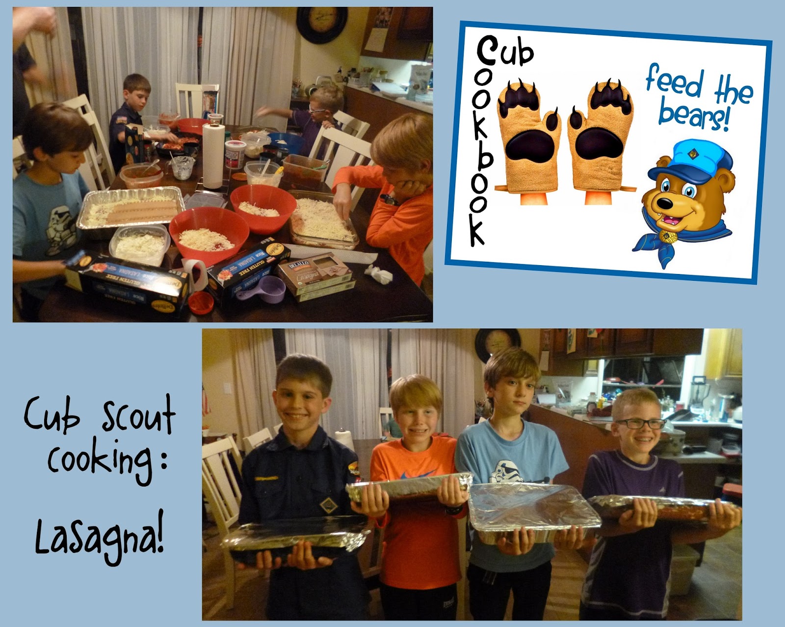 RedsDirt cub scout cooking and carnival