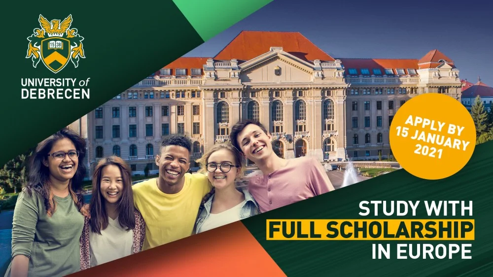 5000 Fully Funded University of Debrecen Scholarship in Hungary 2021