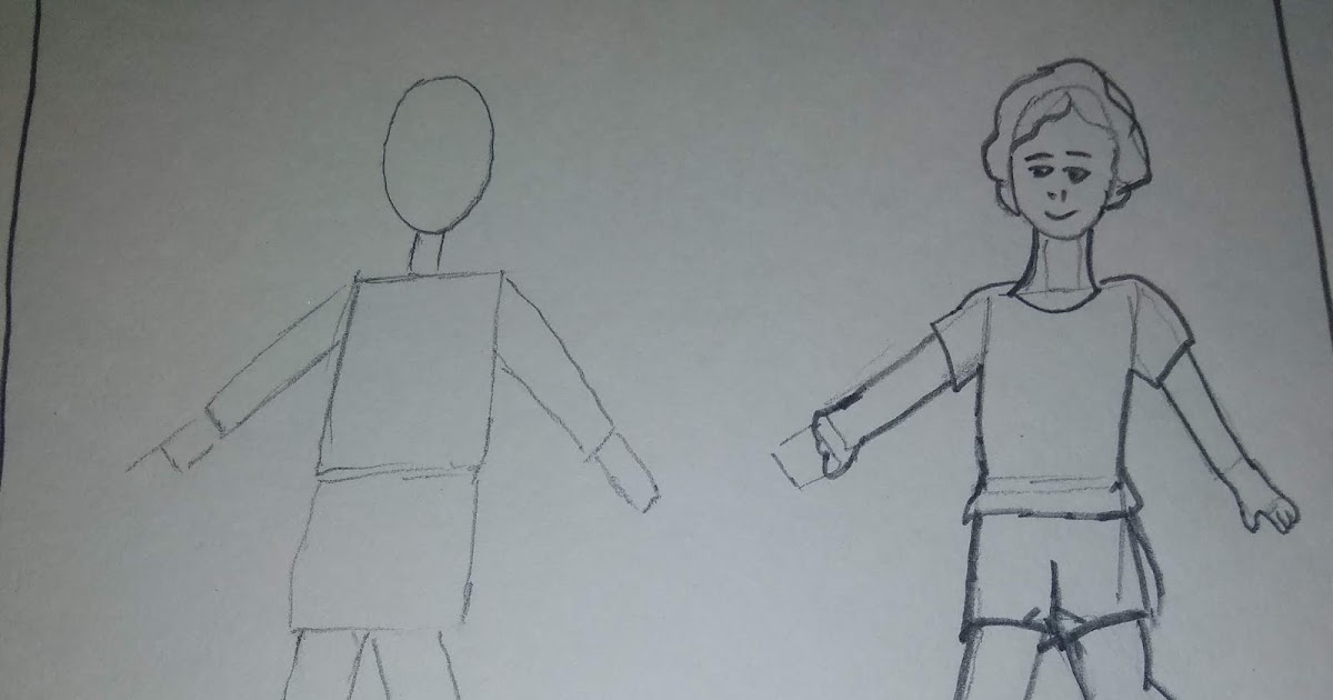 How to draw a human figure