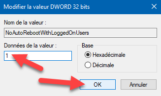 Empêcher le redémarrage forcé après une mise à jour Windows 10 Empêcher, arrêter, désactiver, éviter, redémarrage, forcé, automatique, tout seul, mise à jour, Windows 10, administration, trucs et astuces, base du registre