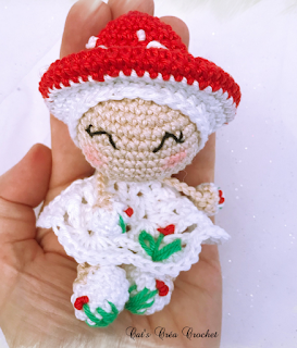 PATRON GRATIS MUÑECA HONGO AMIGURUMI 44145