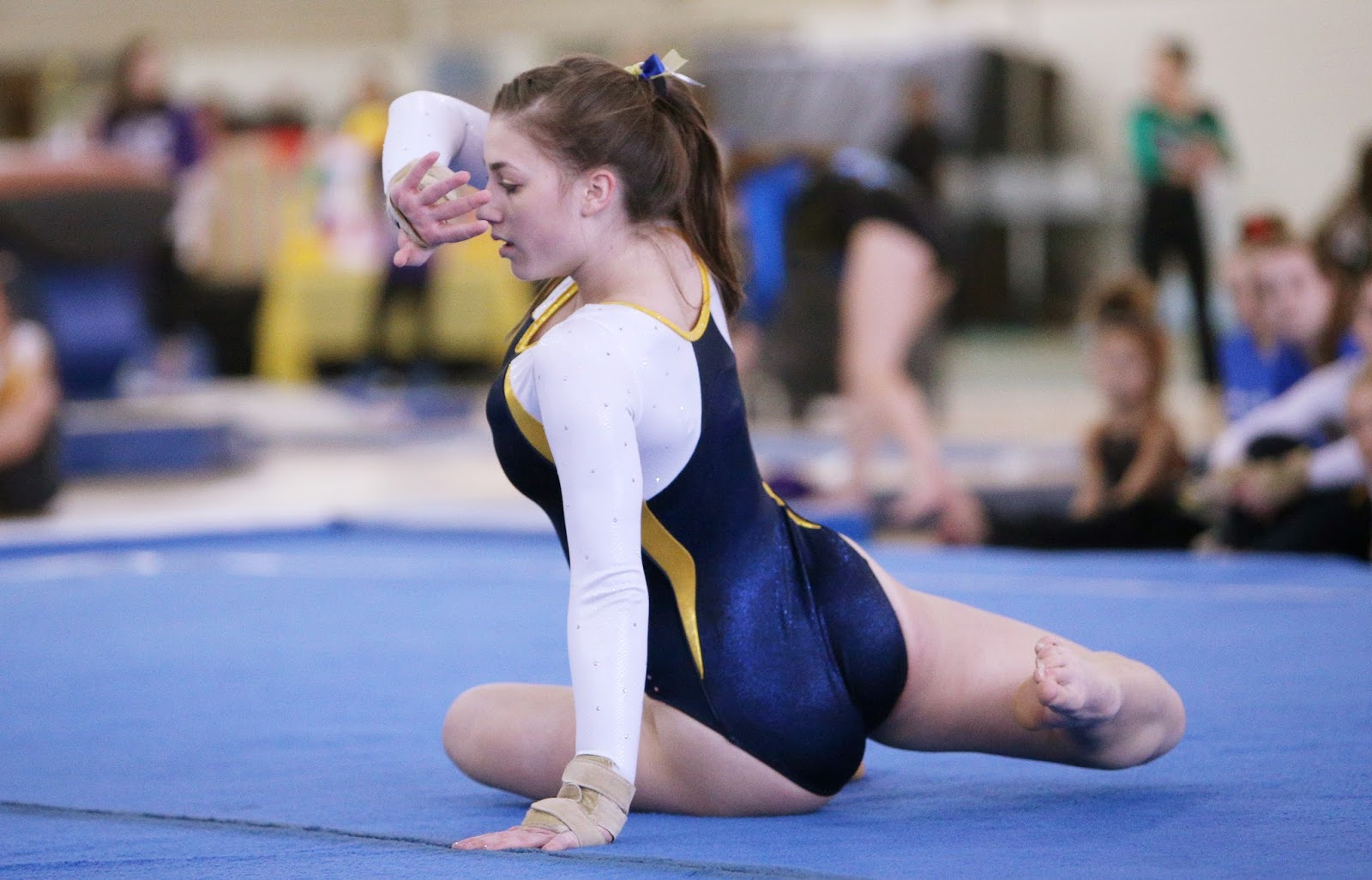 Mark Kodiak Ukena IHSA Lake County Girls Gymnastics at Stevenson