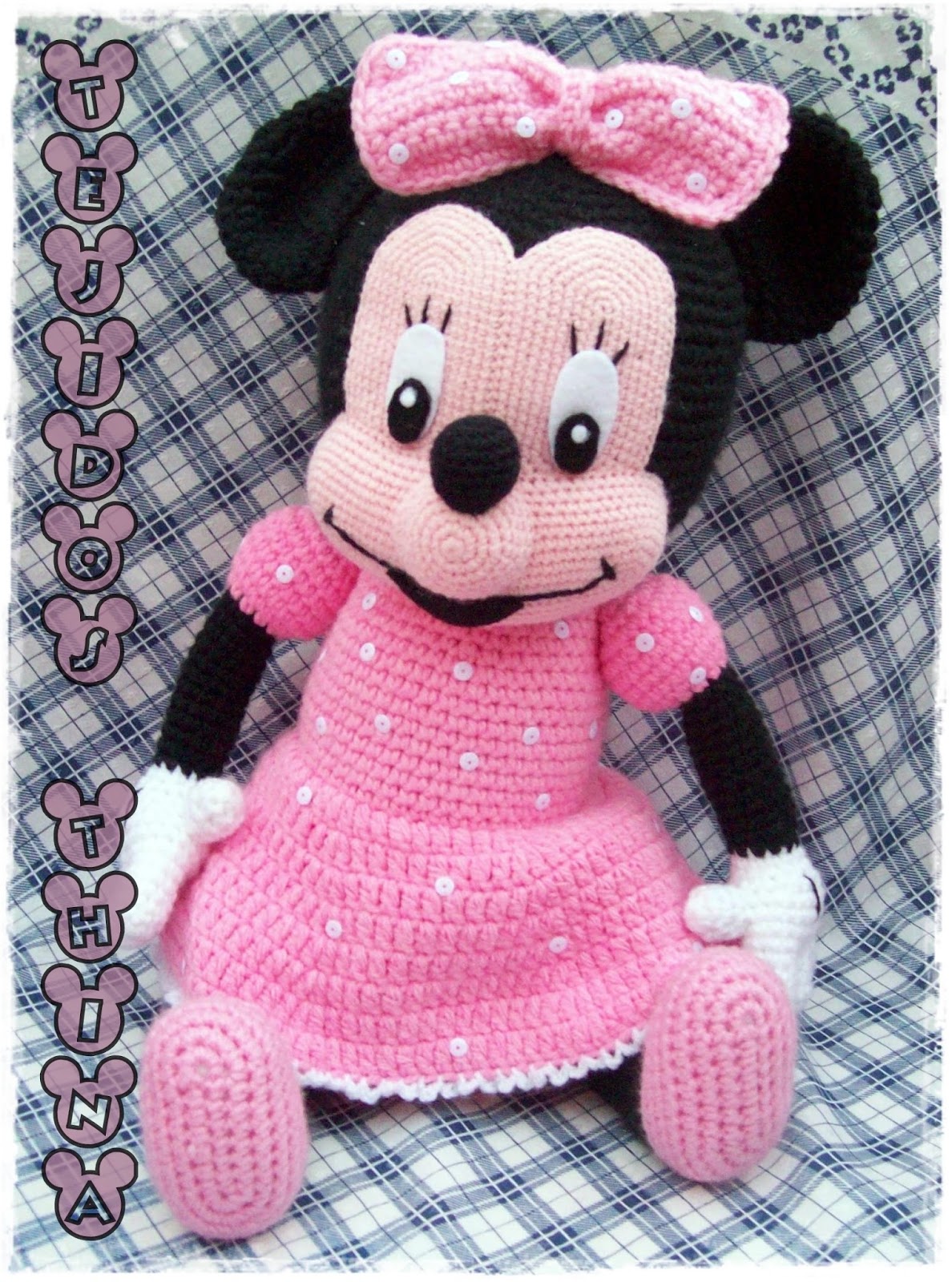 Tejidos Thina: MINNIE MOUSE AMIGURUMI PATRON