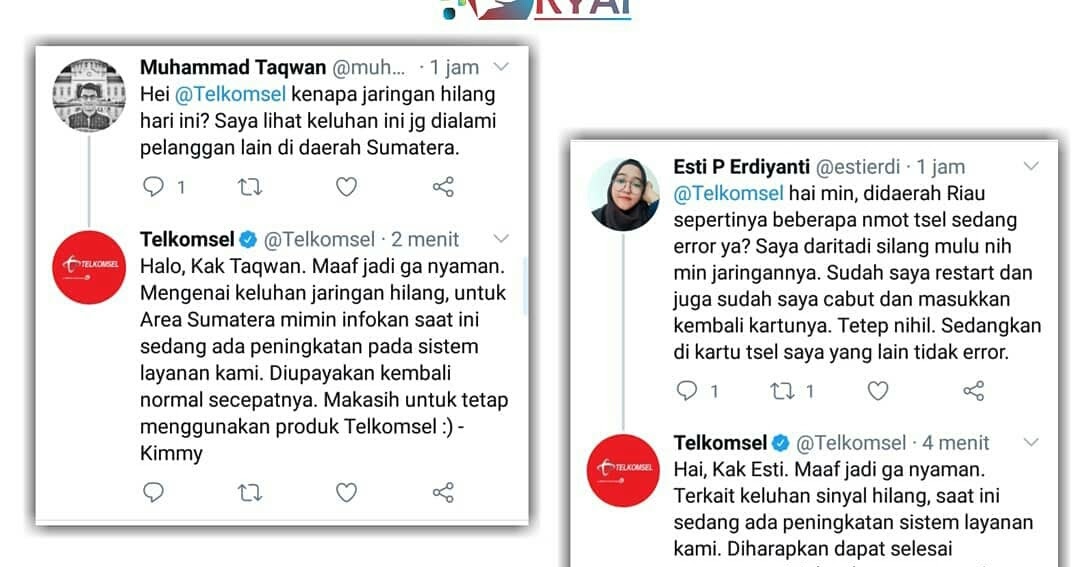Sejumlah Warganet Keluhkan Jaringan Telkomsel Gangguan Kalian Juga Kah Berita Viral Hari Ini Lowongan Kerja Hari Ini