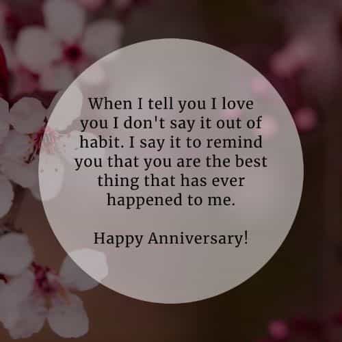 Anniversary for happy them quotes 100+ Heartfelt