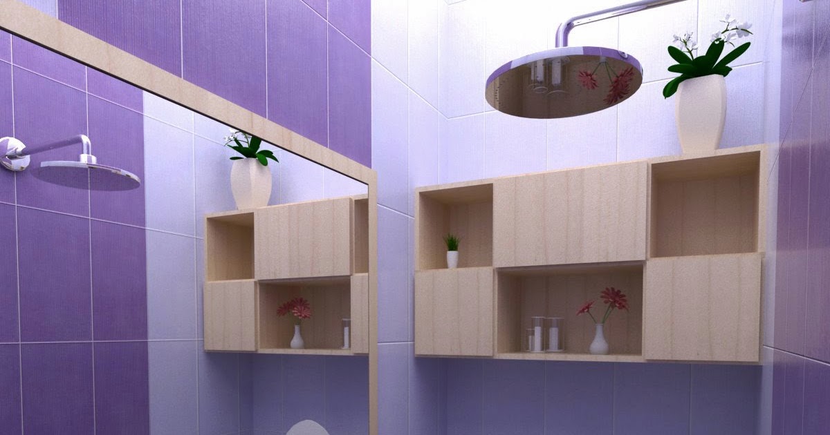 Info Penting 52 Keramik Dinding Kamar Mandi Warna Ungu
