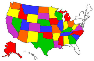 States Visited in Retirement