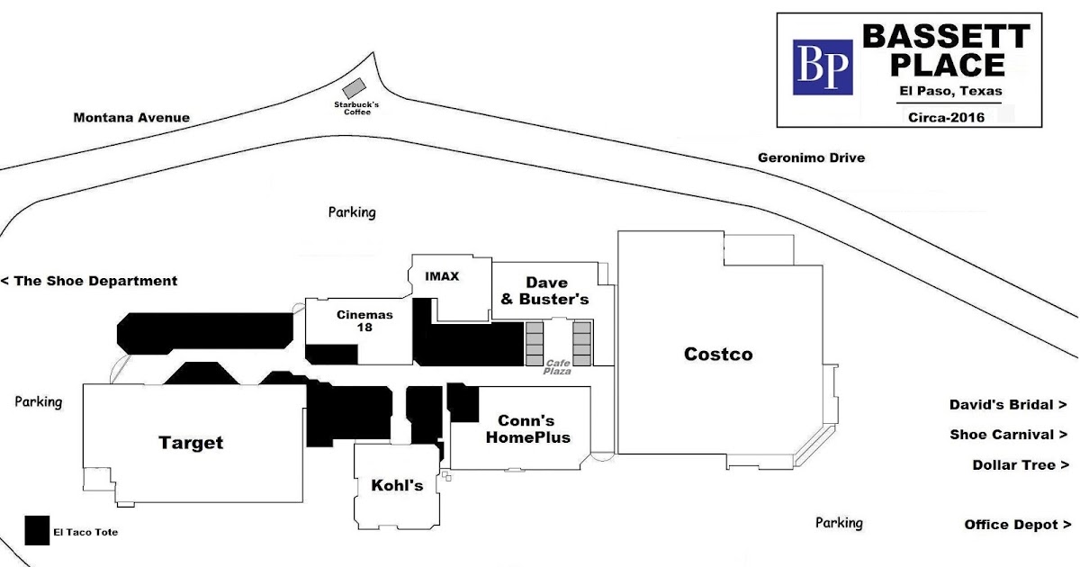Cielo Vista Mall Map Mall Hall Of Fame