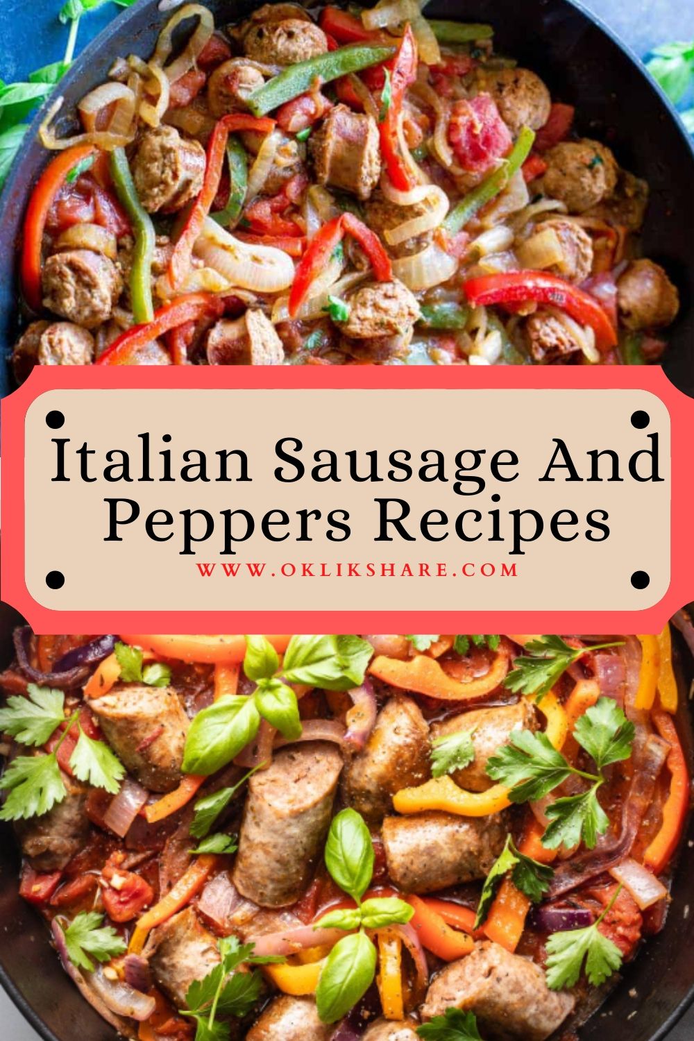 Italian Sausage And Peppers Recipes