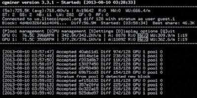Bitcoins.....: Mining Bitcoin cgminer example {Post-25}