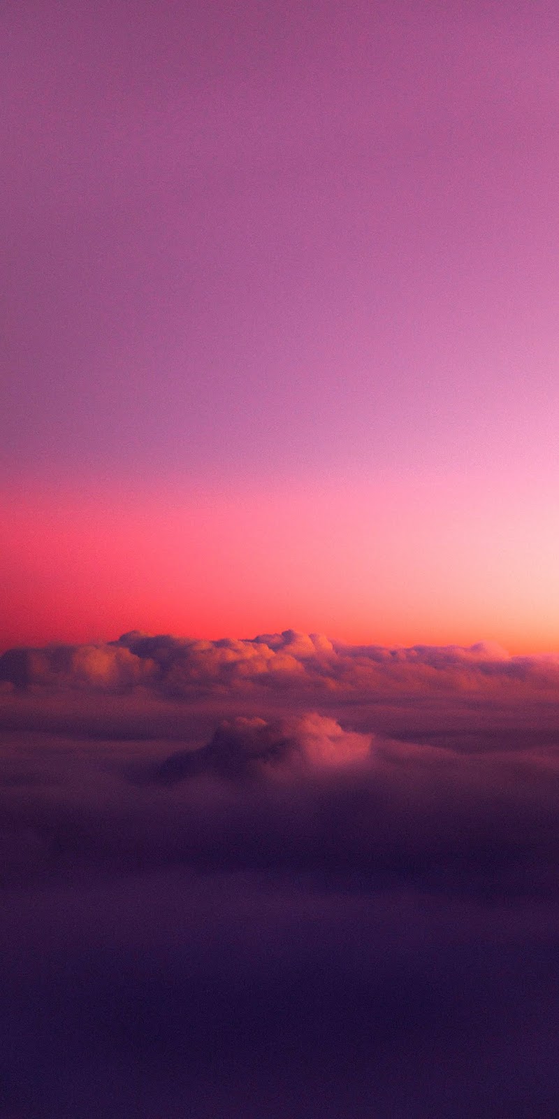 Cloud in the twilight sky