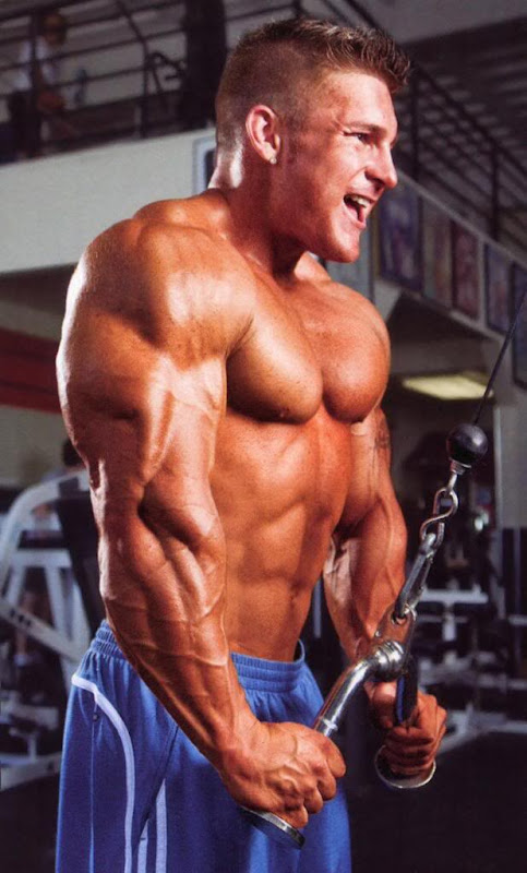 Bodybuilder James Lewis