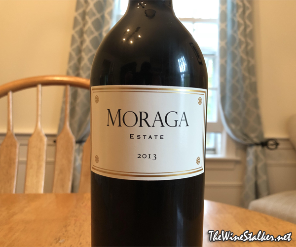 Wine Review Moraga Estate Red Wine 2013 The Wine Stalker