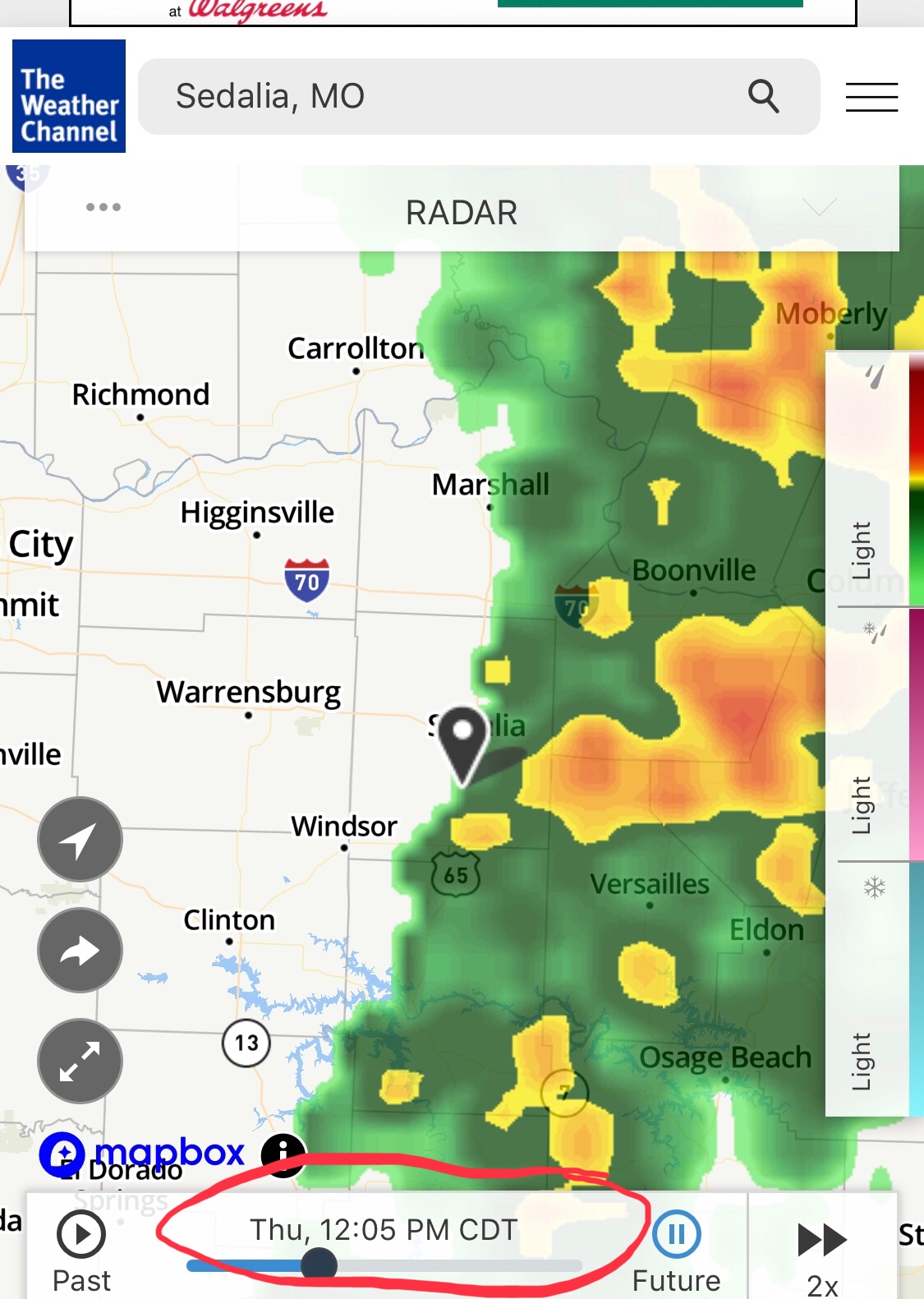 2019 NRDC Radar looks Promising Weather Update