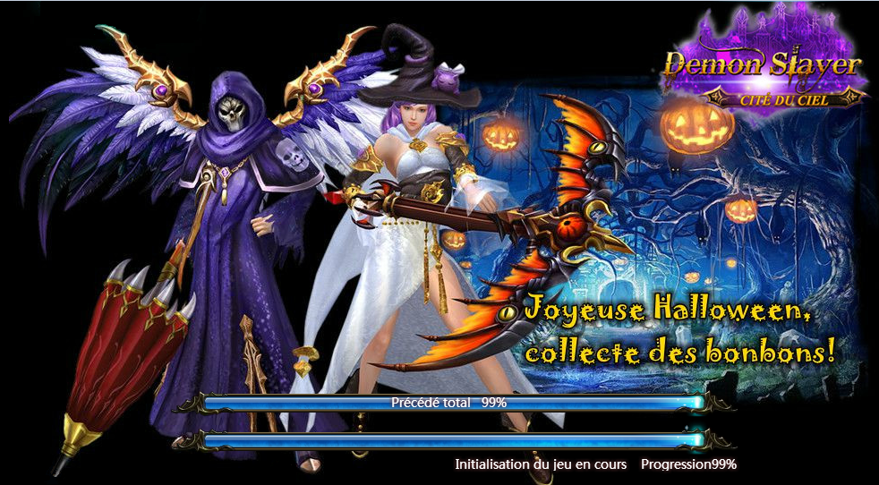 Le Monde de Demon Slayer (Wartune) Halloween dans Différents Serveurs