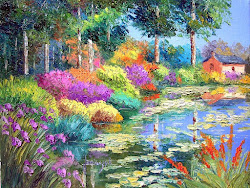 landscape marc jean janiaczyk oil painting paintings famous watercolor artists landscapes nature artist garden paint flowers heaven wallpapers painter water