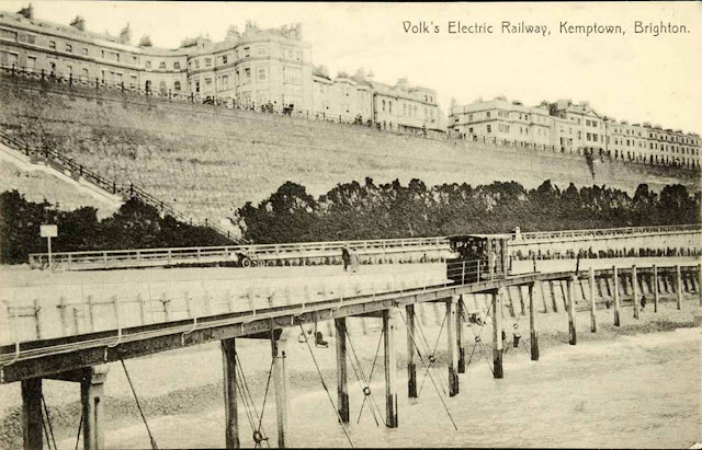 Дорога Volk’s Electric Railway, которая дала начало подводной железной дороге