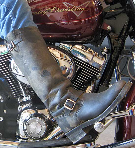 custom made motorcycle boots