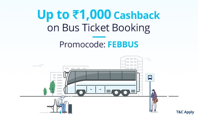 Best Offer on Bus Ticket Booking- February 2019