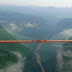 Ponte mais alta do mundo entra em operação na China