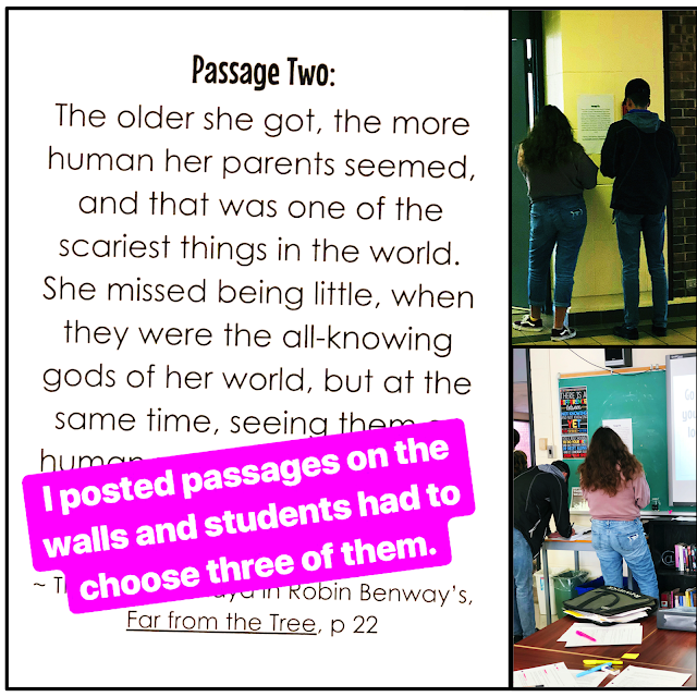 Teach students to analyze and write about character with this quick and engaging activity.