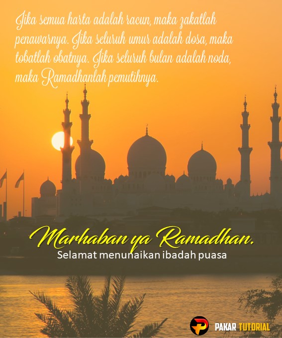 50 Contoh Ucapan Marhaban ya Ramadhan dalam Bentuk Gambar Animasi