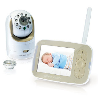Infant Optics DXR-8 Video Baby Monitor with Interchangeable Optical Lens, picture, image, review features and specifications
