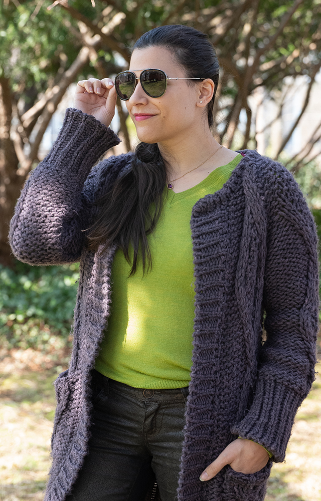 {outfit} Bright Sweater for a Chilly Spring Day | Closet Fashionista