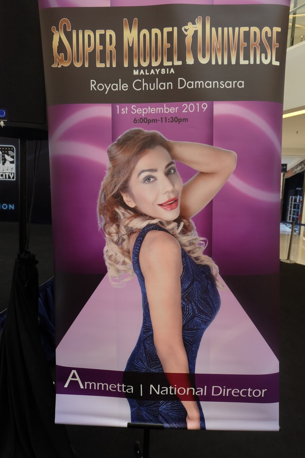 Kee Hua Chee Live!: AMMETTA MALHOTRA HELD THE SUPER MODEL UNIVERSE