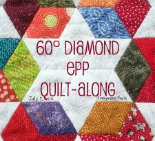 60° Diamond EPP Quilt-Along