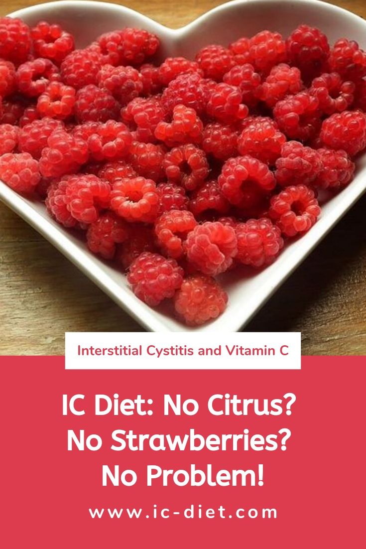 Interstitial Cystitis Diet Confident Choices® Interstitial Cystitis