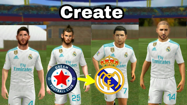 Football Dream League Soccer 2018 Real Madrid Kit Kit Dream League